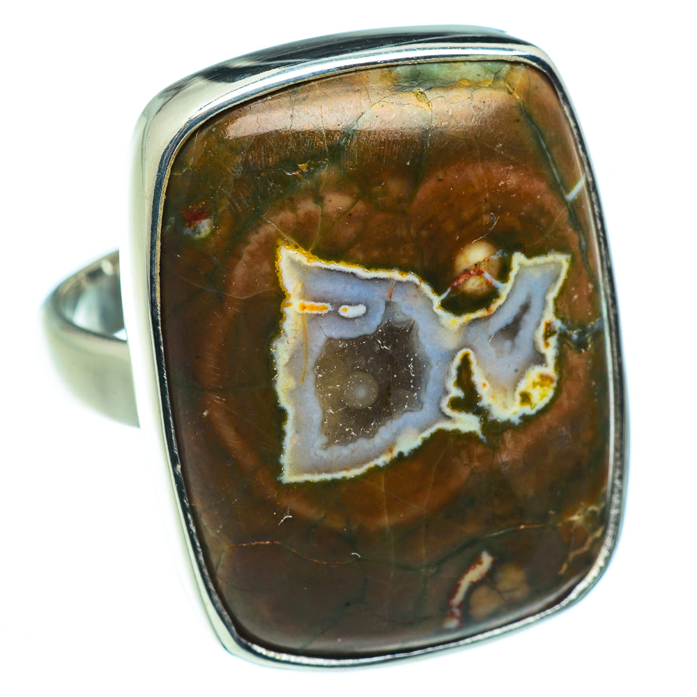 Rainforest Opal Rings handcrafted by Anasilvercos - RING41176