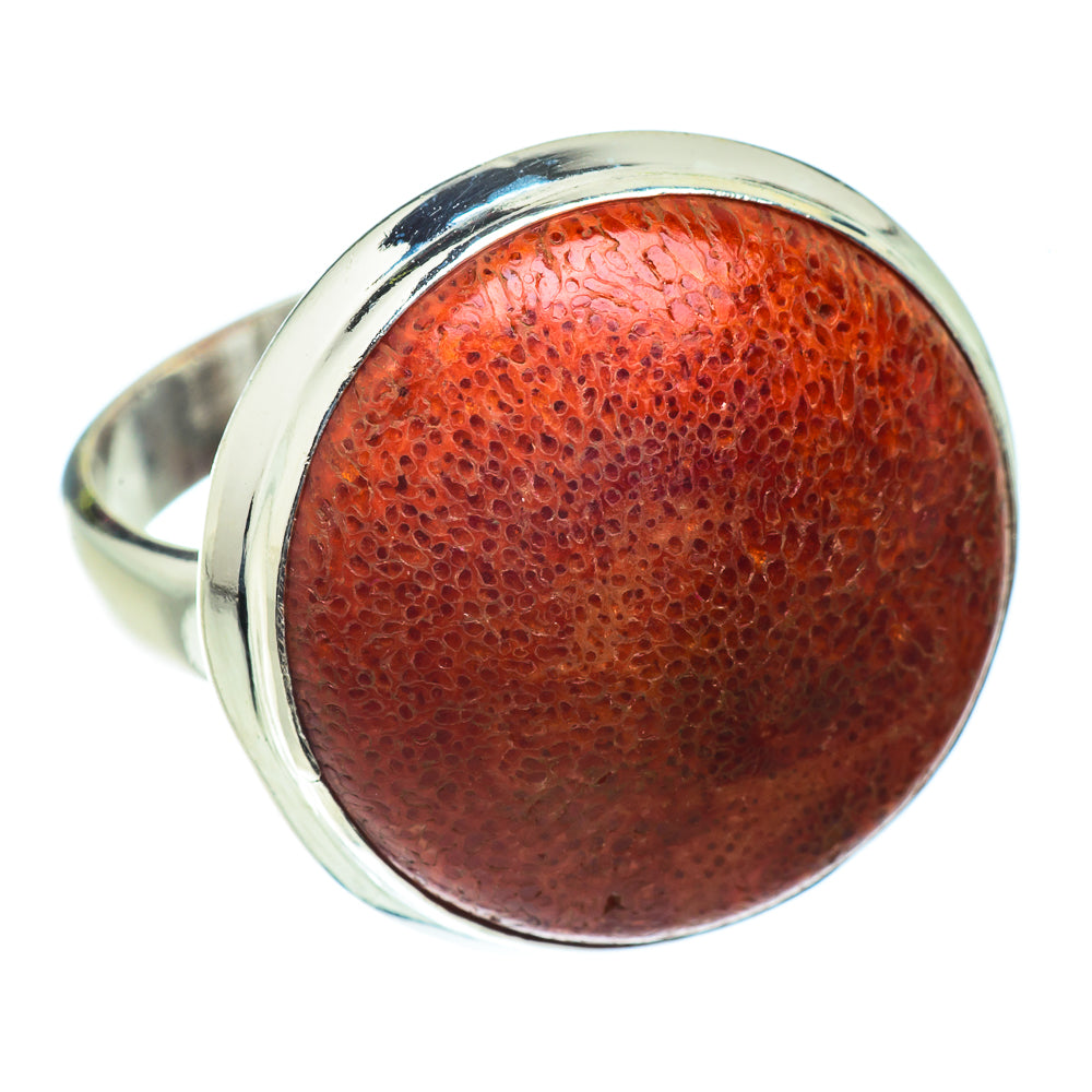 Sponge Coral Rings handcrafted by Anasilvercos - RING41198