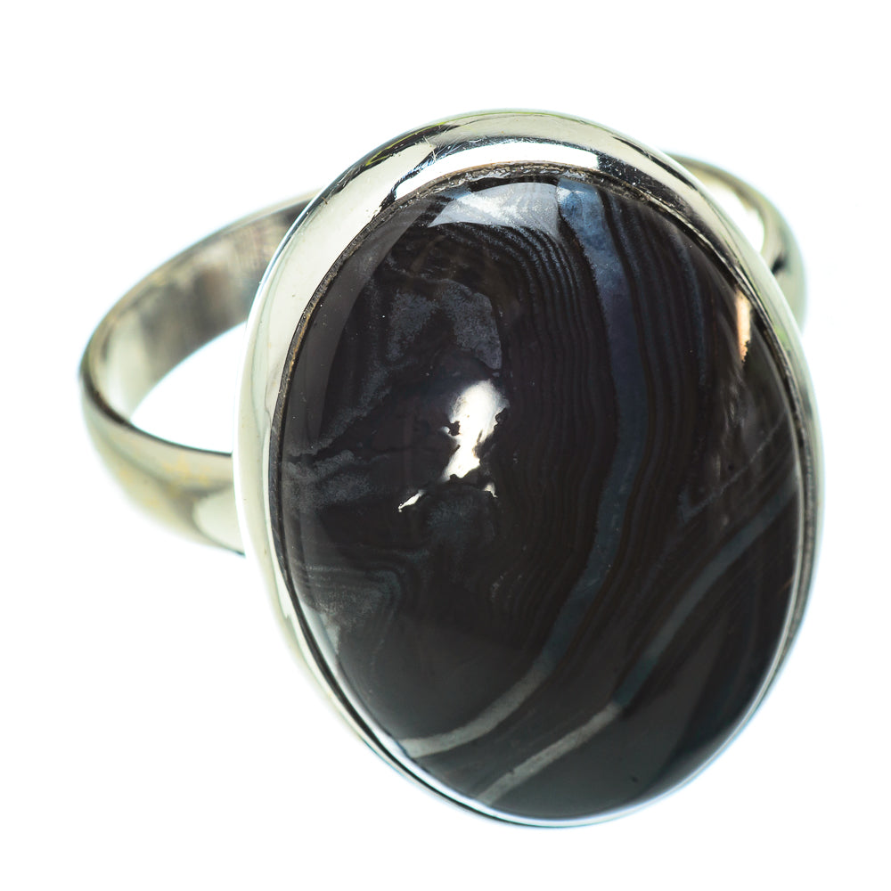 Psilomelane Rings handcrafted by Anasilvercos - RING41244