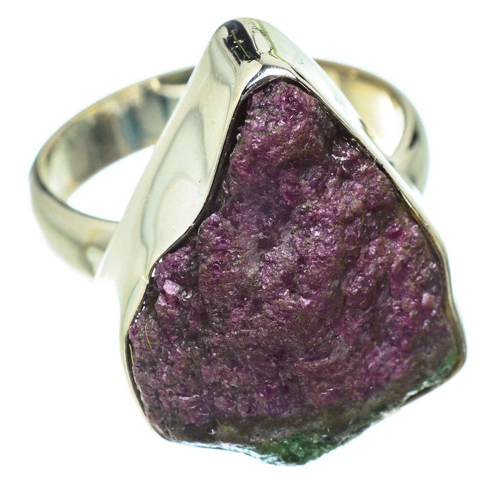 Ruby Zoisite Rings handcrafted by Anasilvercos - RING41248