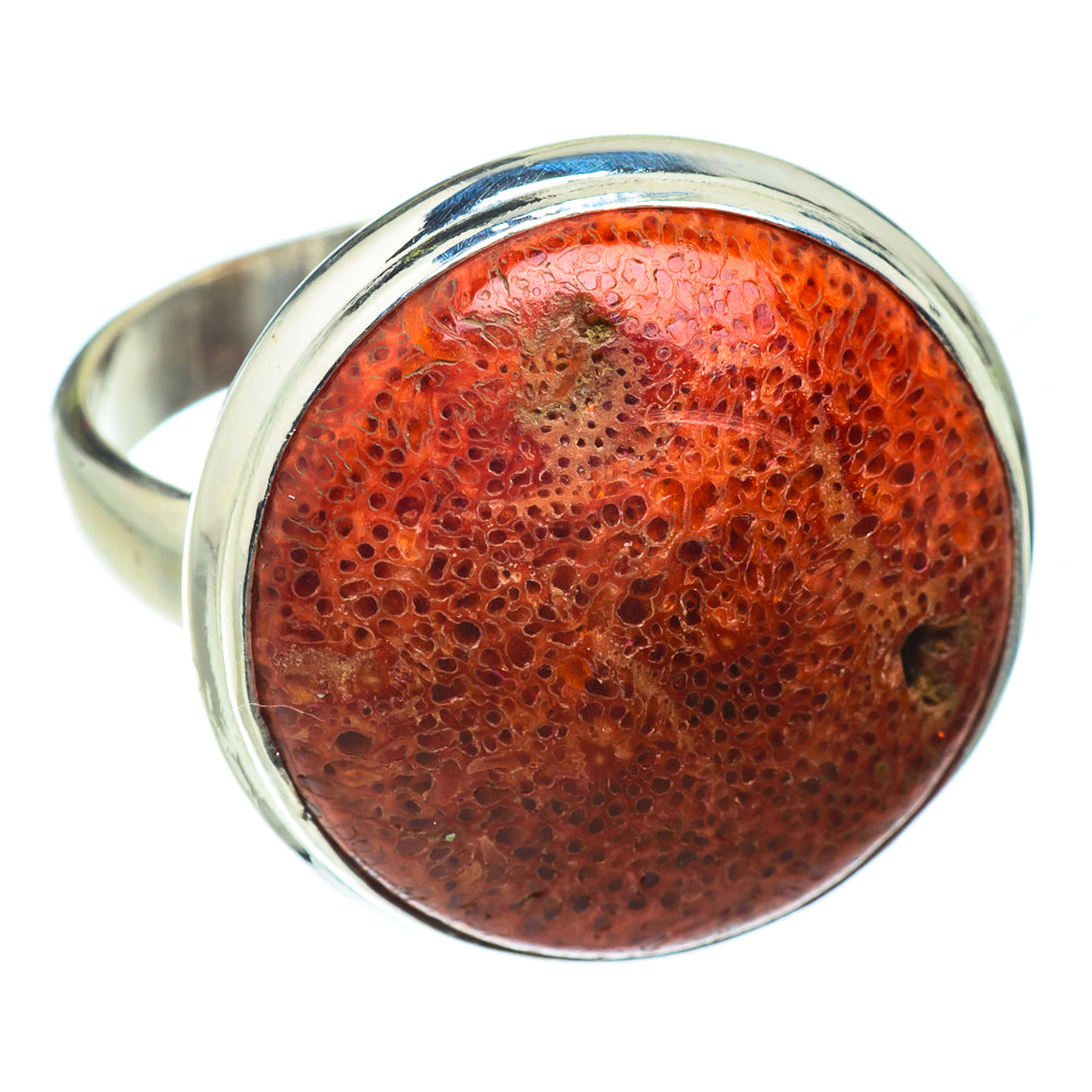 Sponge Coral Rings handcrafted by Anasilvercos - RING41270