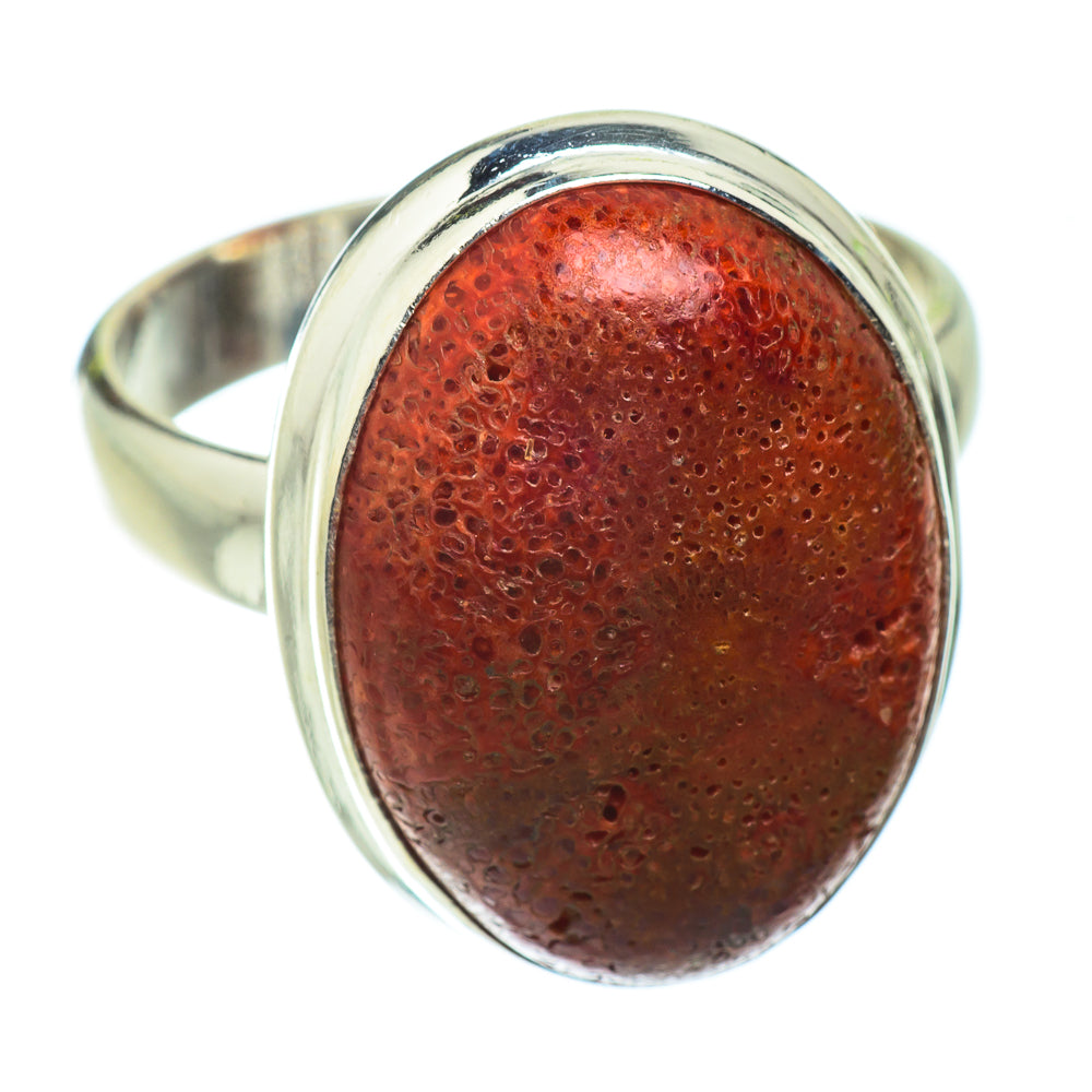 Sponge Coral Rings handcrafted by Anasilvercos - RING41386