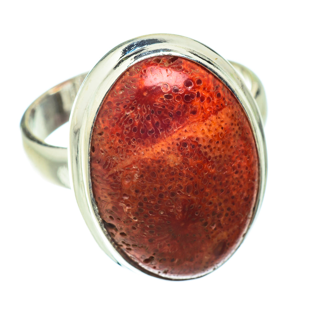 Sponge Coral Rings handcrafted by Anasilvercos - RING41413