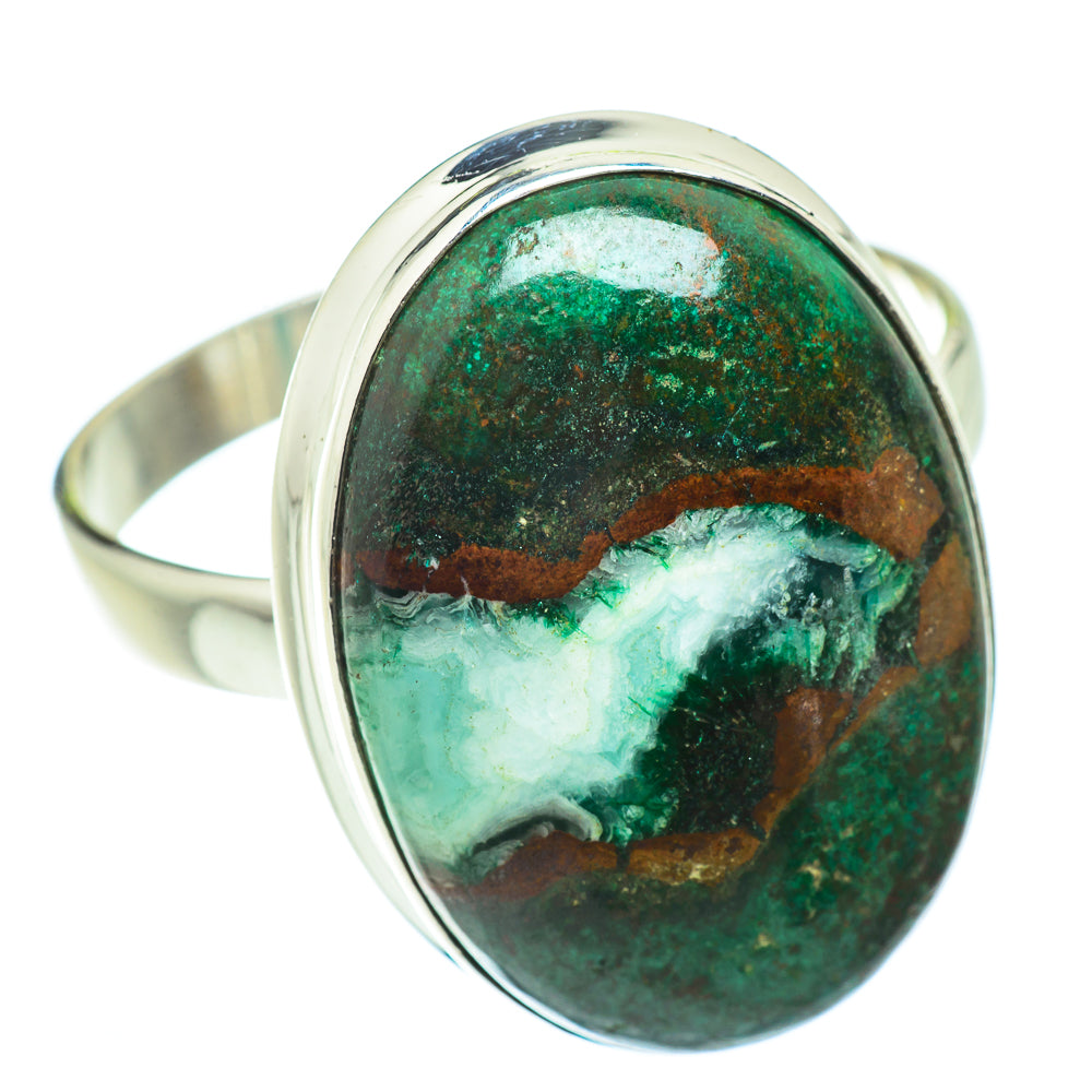 Chrysocolla Rings handcrafted by Anasilvercos - RING41534
