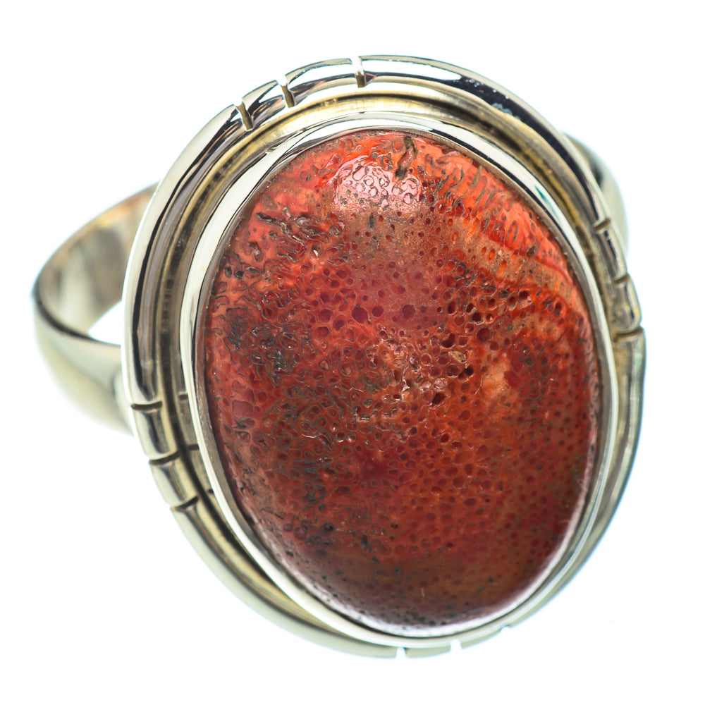 Sponge Coral Rings handcrafted by Anasilvercos - RING41595
