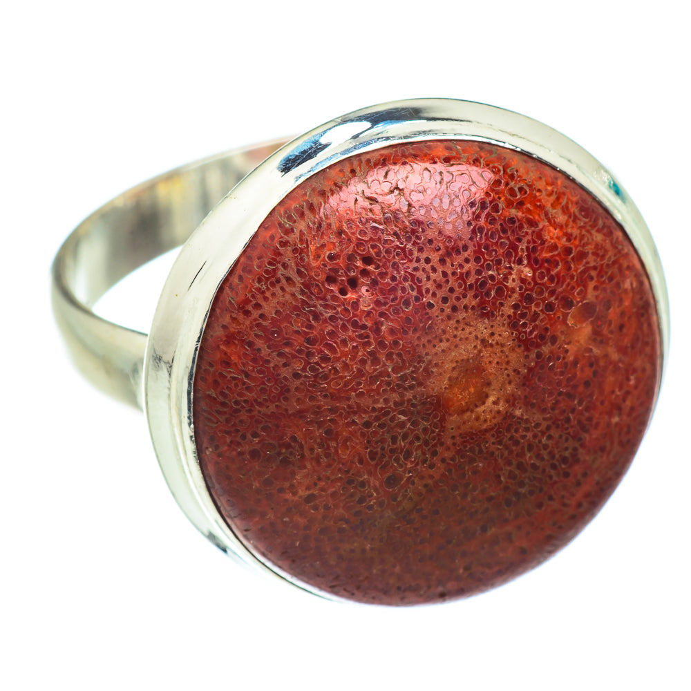 Sponge Coral Rings handcrafted by Anasilvercos - RING41668