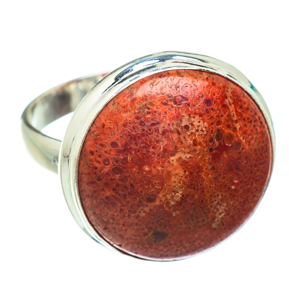 Sponge Coral Rings handcrafted by Anasilvercos - RING41737