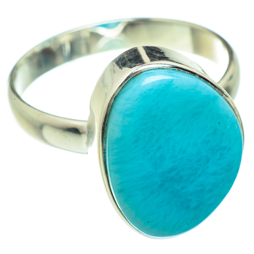 Larimar Rings handcrafted by Anasilvercos - RING41873