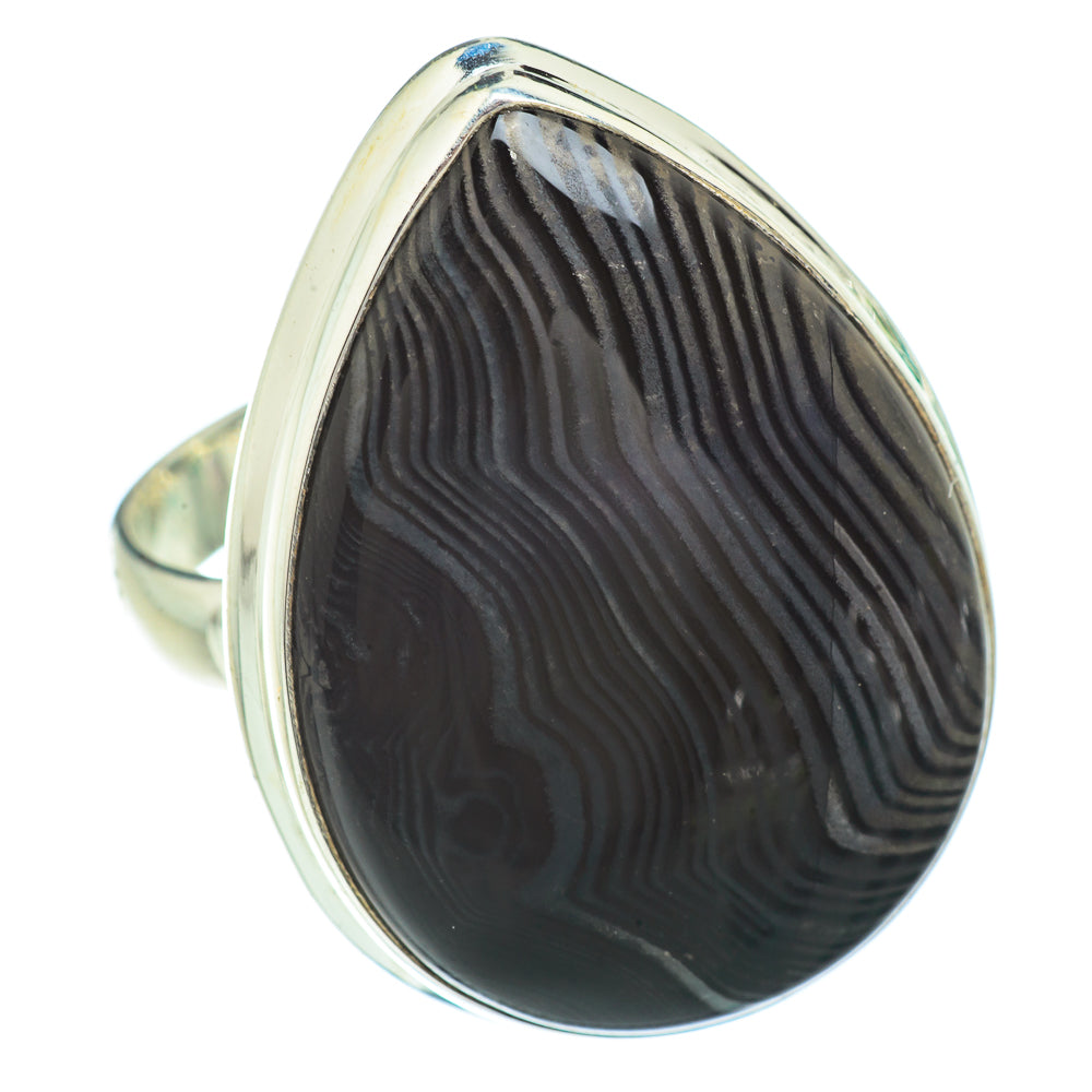 Psilomelane Rings handcrafted by Anasilvercos - RING41956