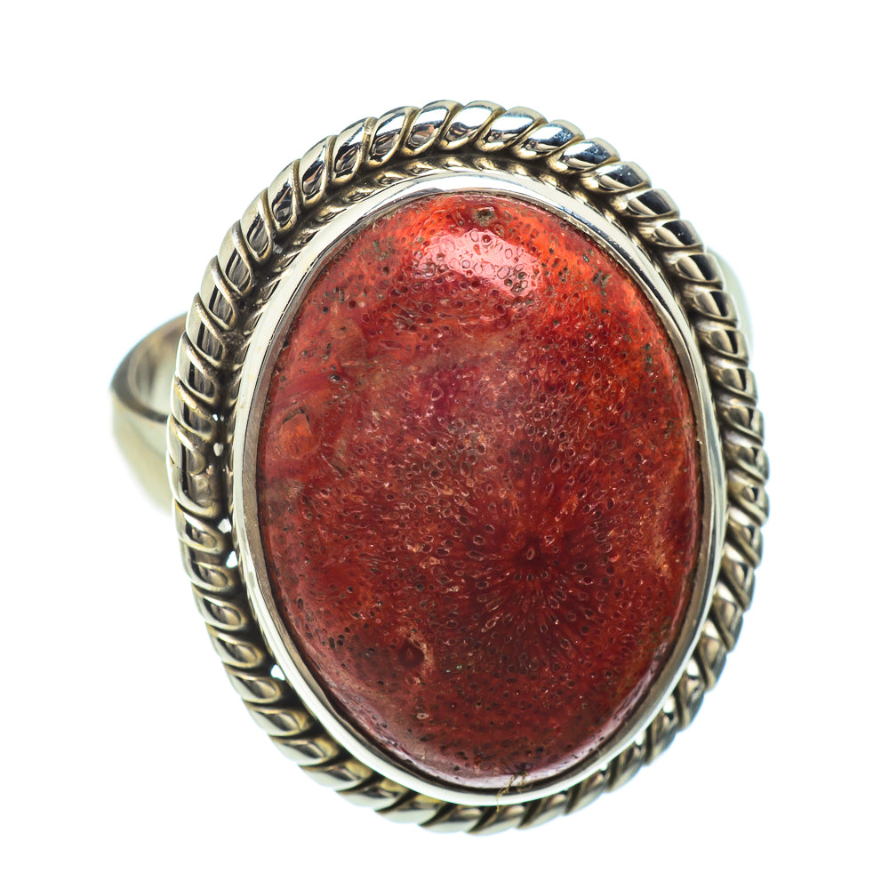 Sponge Coral Rings handcrafted by Anasilvercos - RING41995