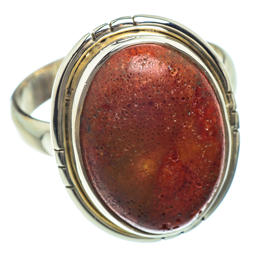 Sponge Coral Rings handcrafted by Anasilvercos - RING42032