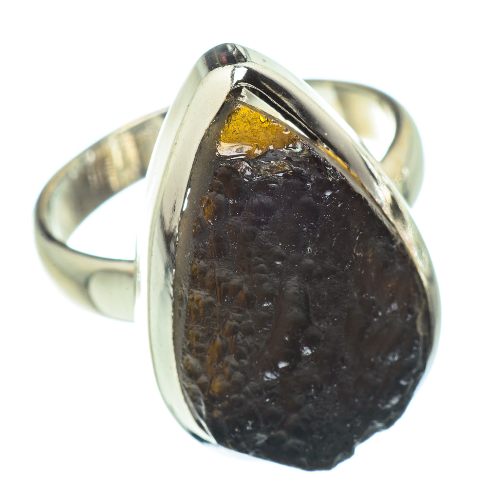 Tektite Rings handcrafted by Anasilvercos - RING42077