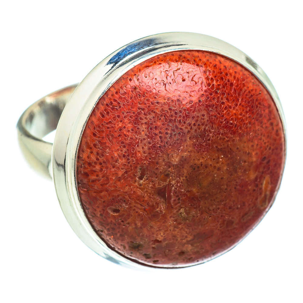 Sponge Coral Rings handcrafted by Anasilvercos - RING42103