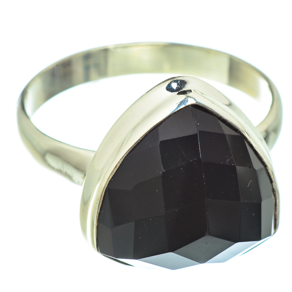 Black Onyx Rings handcrafted by Anasilvercos - RING42174