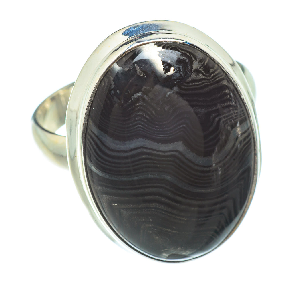 Psilomelane Rings handcrafted by Anasilvercos - RING42175