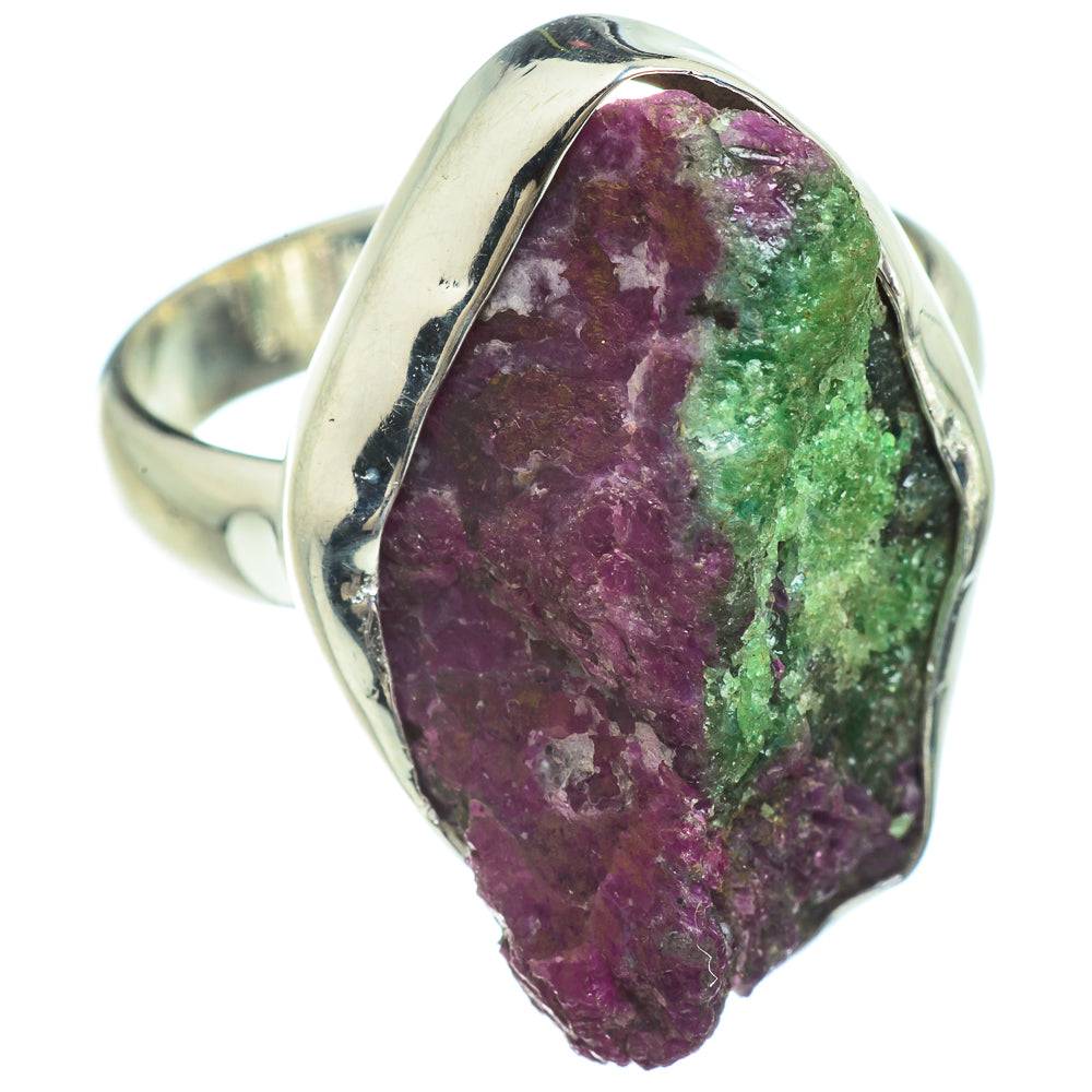 Ruby Zoisite Rings handcrafted by Anasilvercos - RING42208