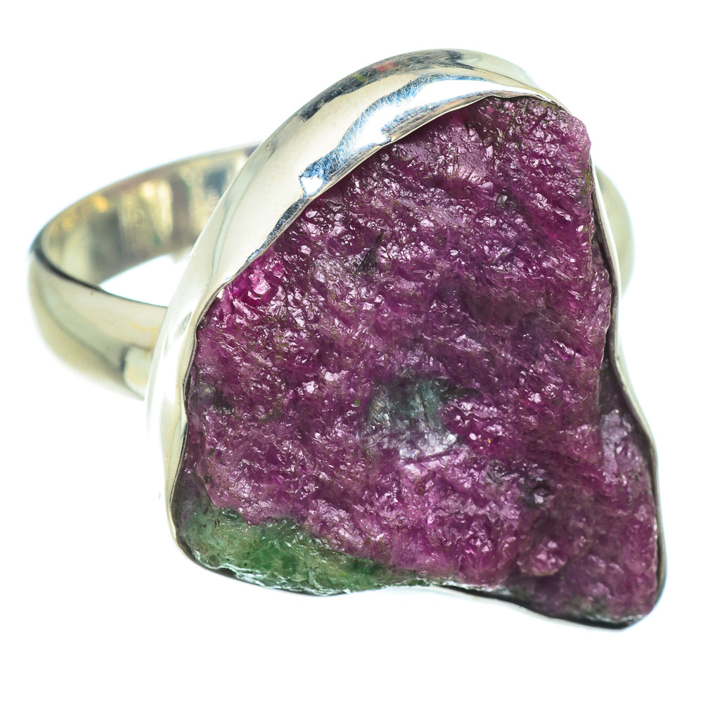 Ruby Zoisite Rings handcrafted by Anasilvercos - RING42259