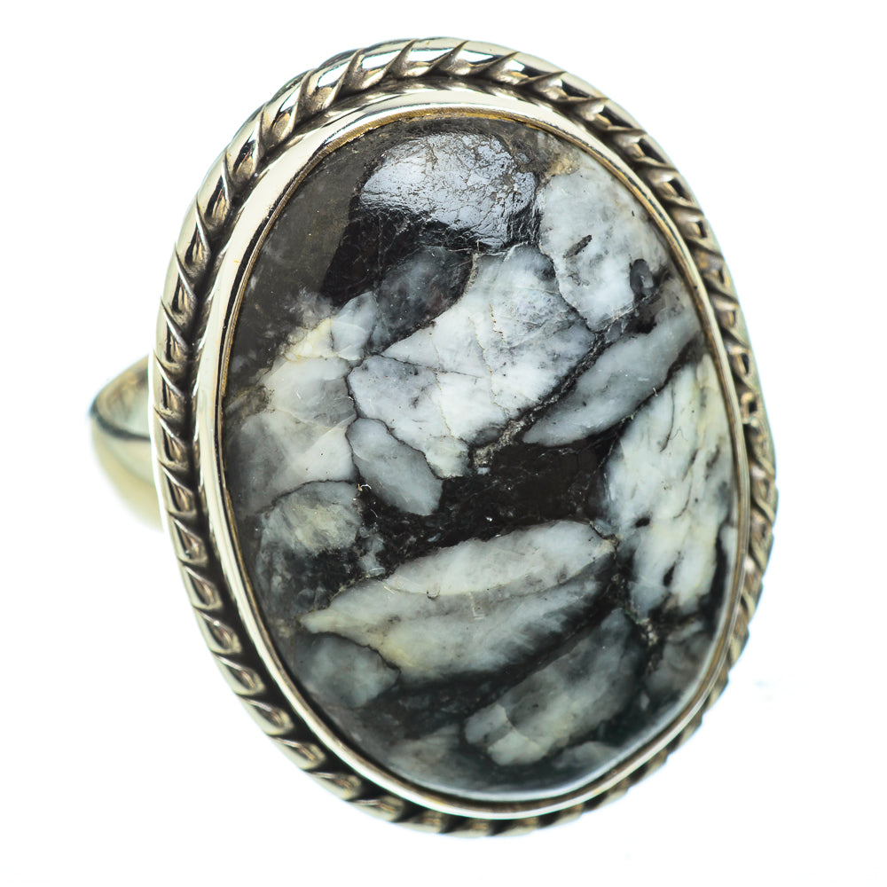 Pinolith Jasper Rings handcrafted by Anasilvercos - RING42365