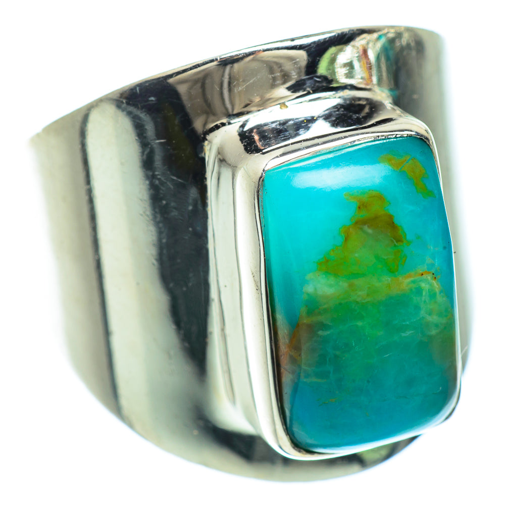 Peruvian Opal Rings handcrafted by Anasilvercos - RING42461