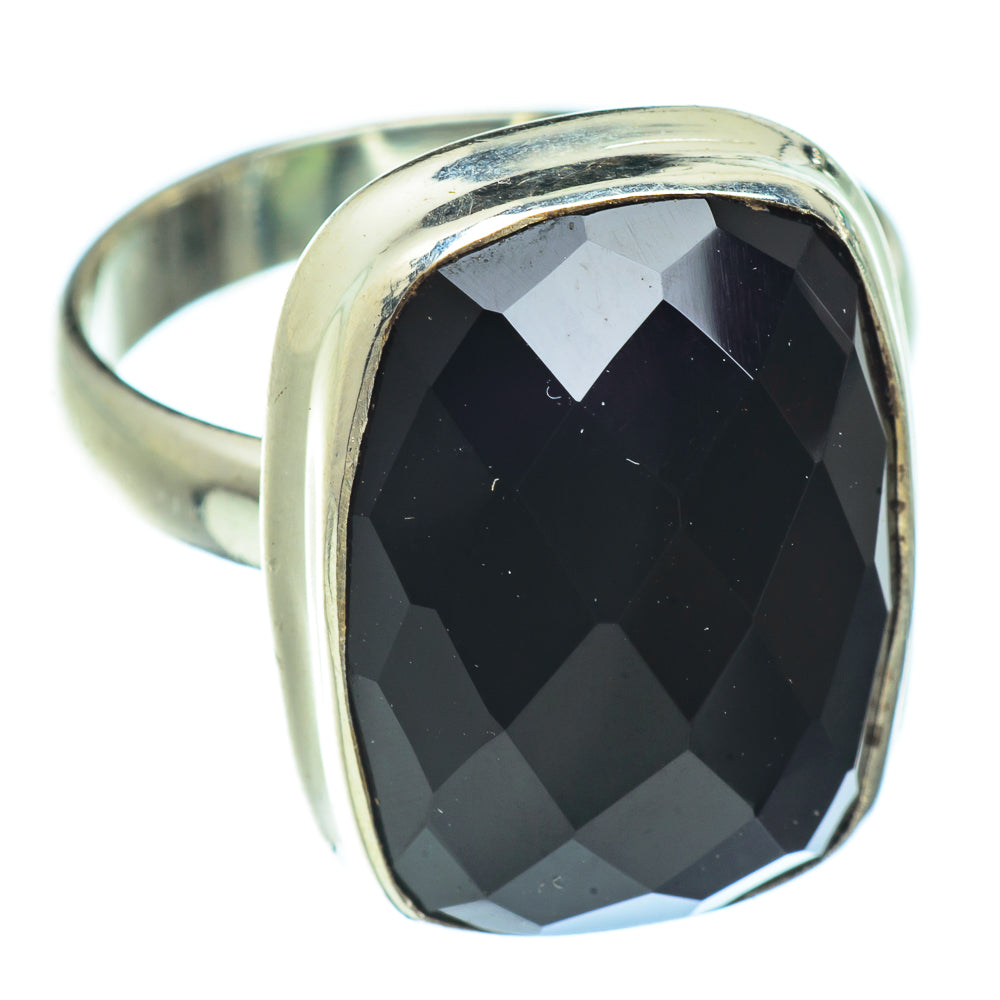 Black Onyx Rings handcrafted by Anasilvercos - RING42478