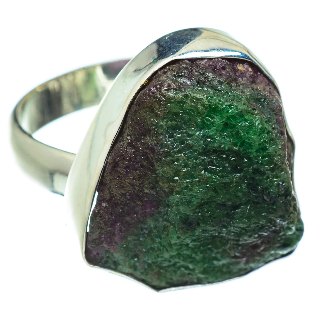 Ruby Zoisite Rings handcrafted by Anasilvercos - RING42500