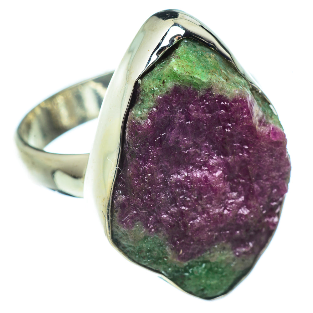 Ruby Zoisite Rings handcrafted by Anasilvercos - RING42647