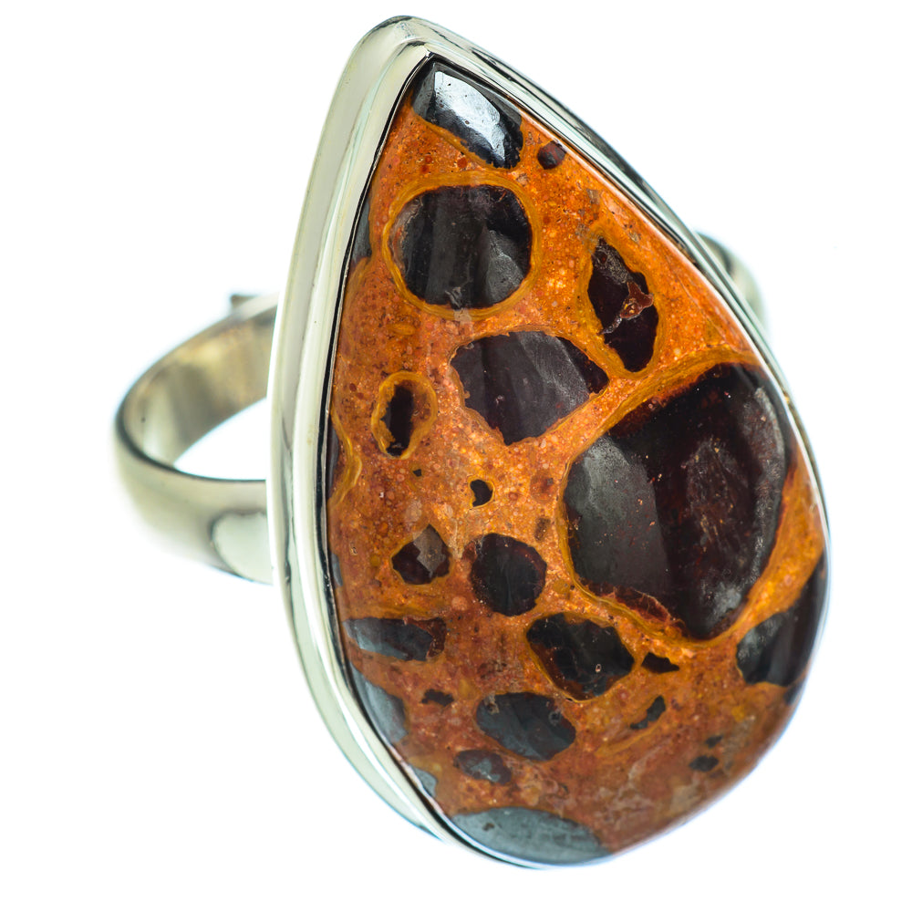 Chert Breccia Rings handcrafted by Anasilvercos - RING42698