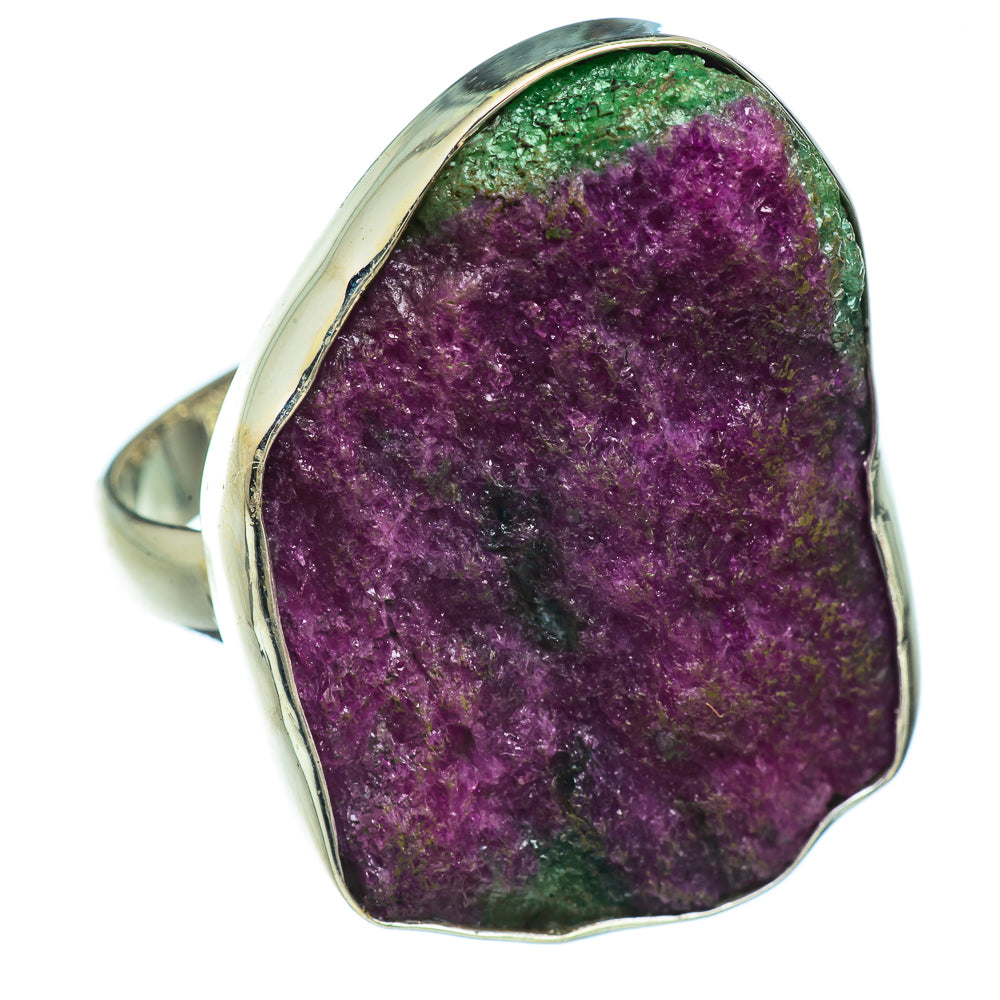 Ruby Zoisite Rings handcrafted by Anasilvercos - RING42726