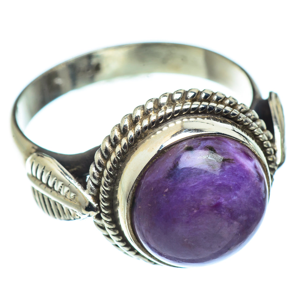 Charoite Rings handcrafted by Anasilvercos - RING42796