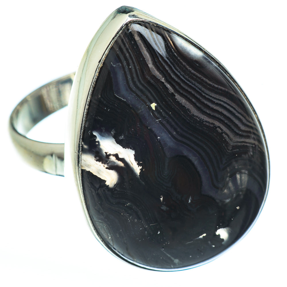 Psilomelane Rings handcrafted by Anasilvercos - RING42944