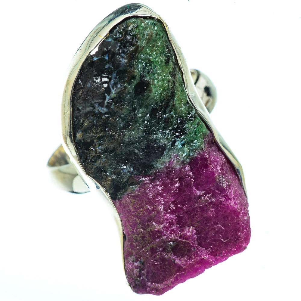 Ruby Zoisite Rings handcrafted by Anasilvercos - RING42975