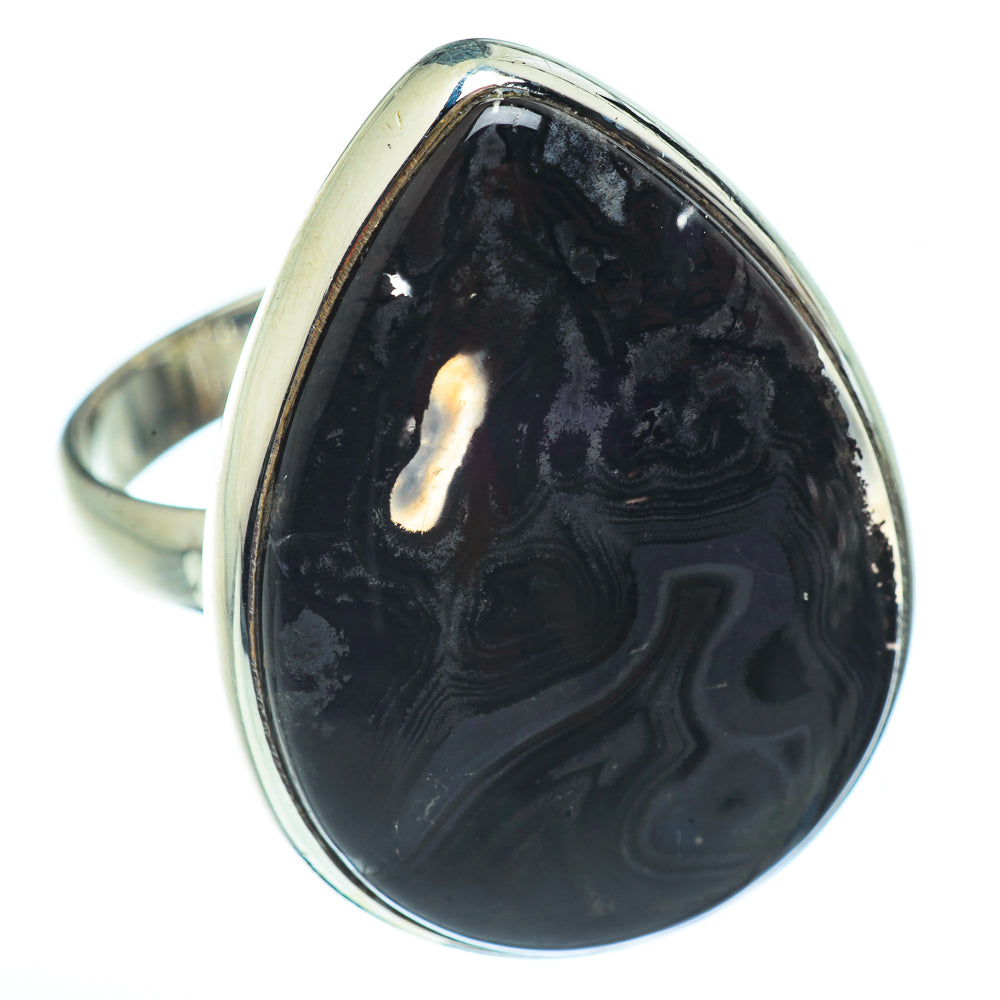 Psilomelane Rings handcrafted by Anasilvercos - RING43046