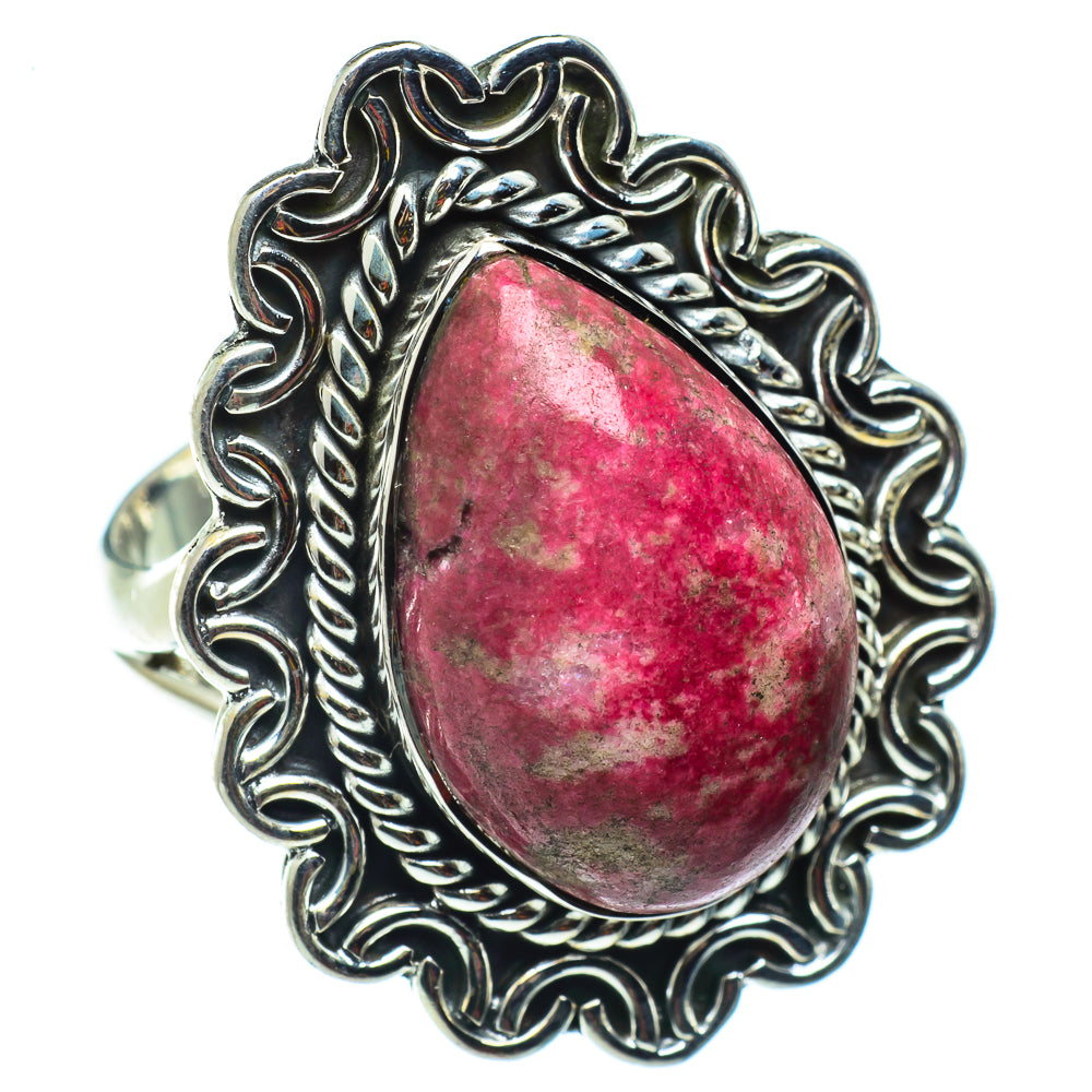 Thulite Rings handcrafted by Anasilvercos - RING43132