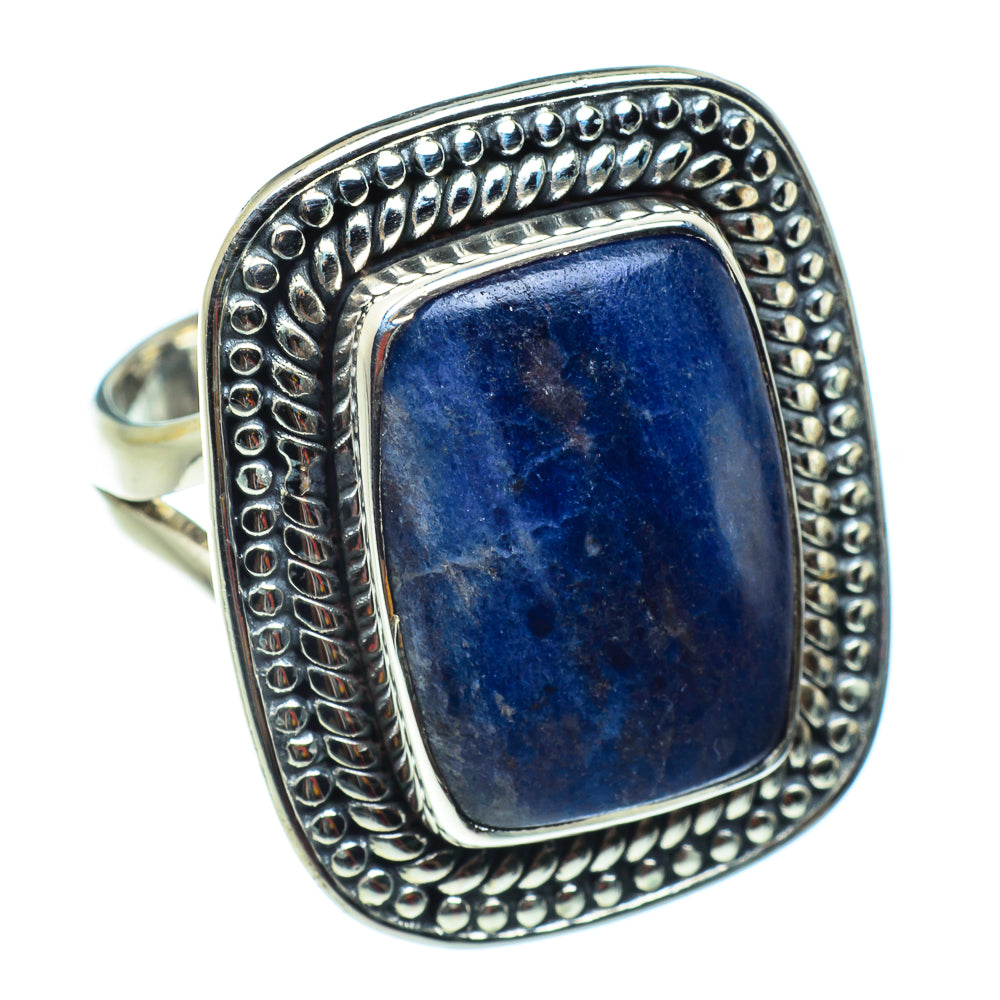 Sodalite Rings handcrafted by Anasilvercos - RING43148