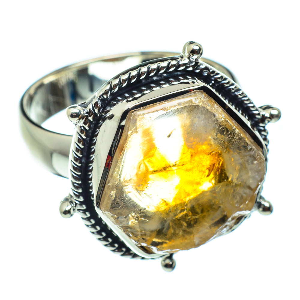 Citrine Rings handcrafted by Anasilvercos - RING43157