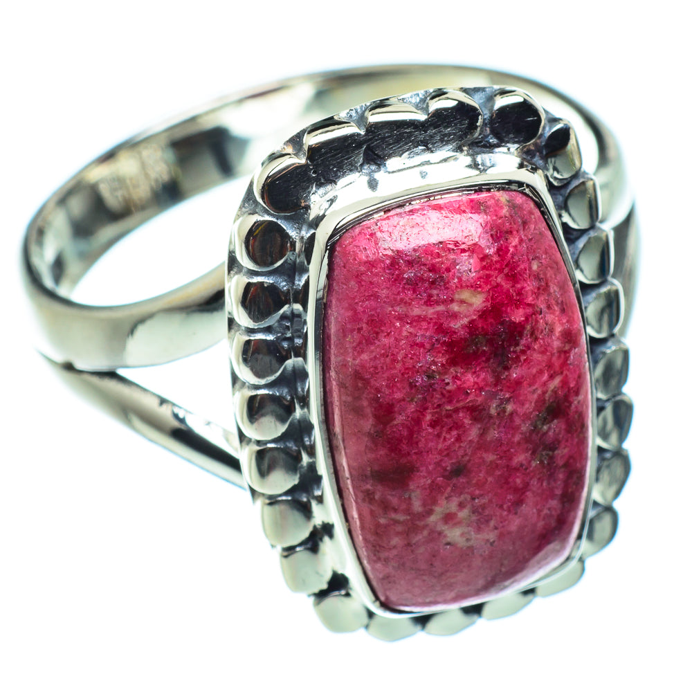 Thulite Rings handcrafted by Anasilvercos - RING43158