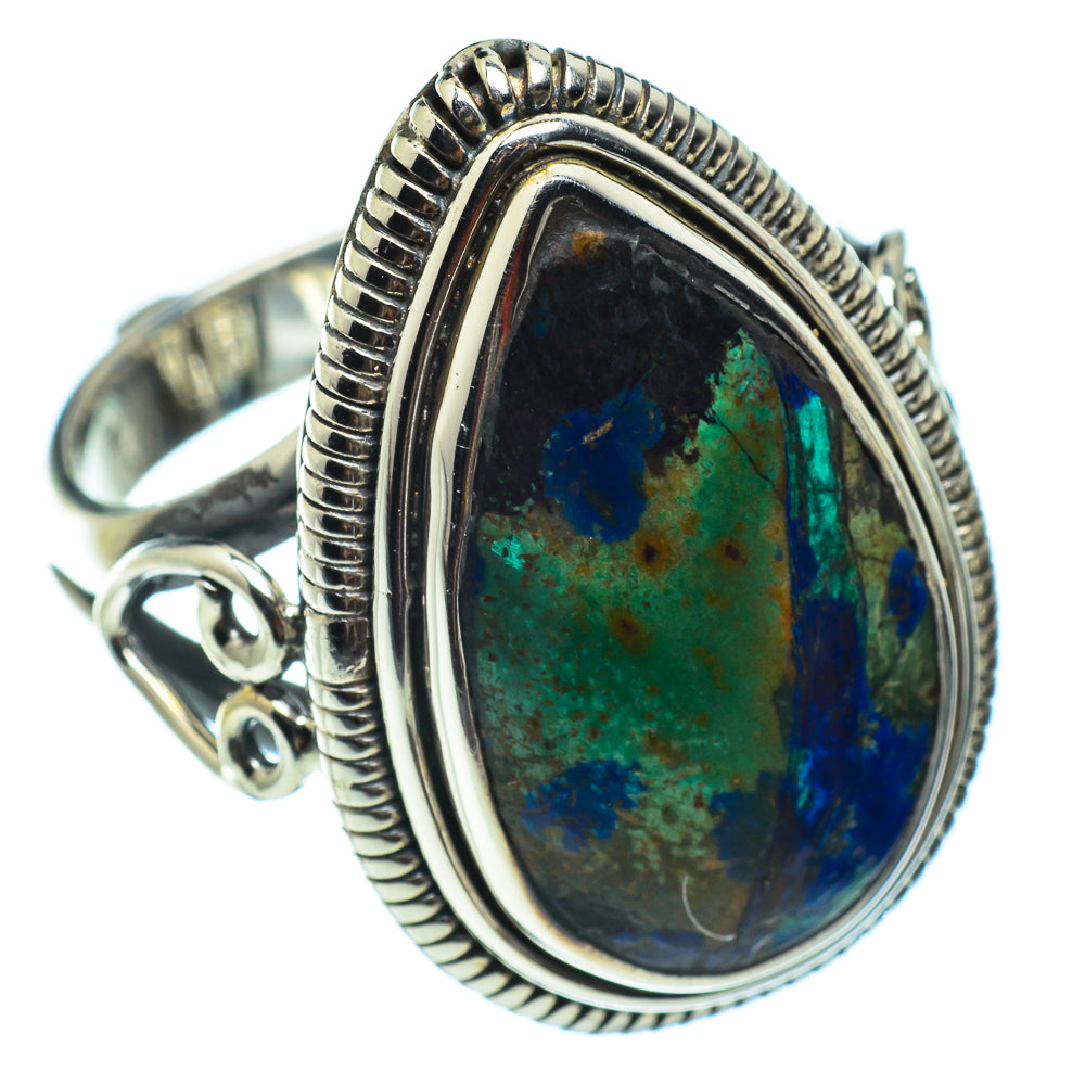 Azurite Rings handcrafted by Anasilvercos - RING43220