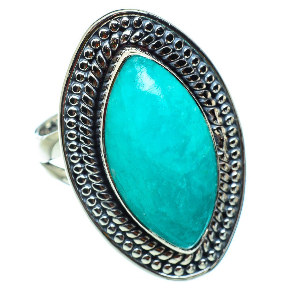 Amazonite Rings handcrafted by Anasilvercos - RING43229