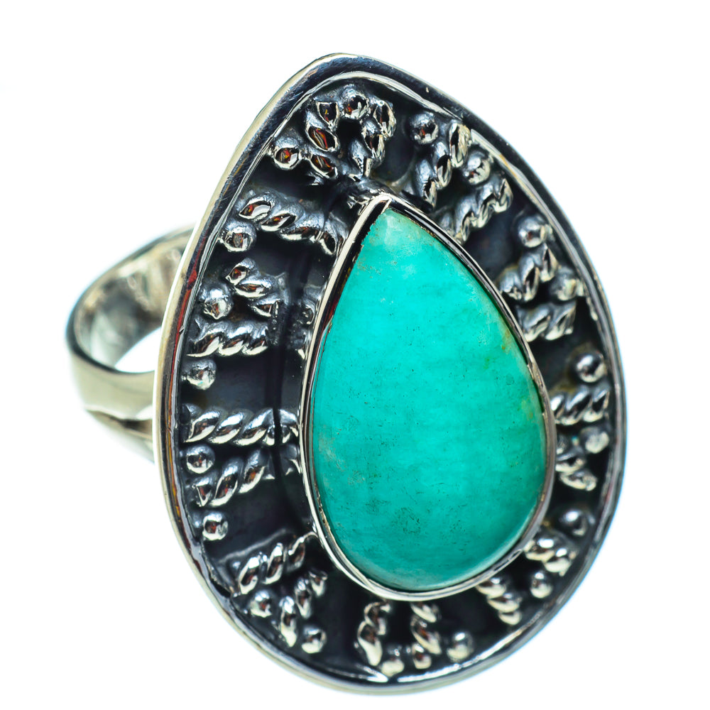 Amazonite Rings handcrafted by Anasilvercos - RING43274
