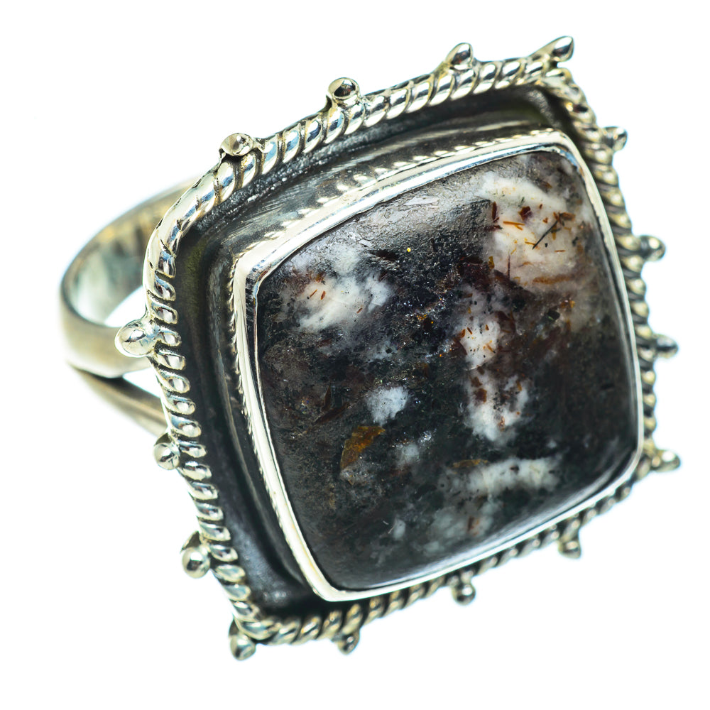 Astrophyllite Rings handcrafted by Anasilvercos - RING43397