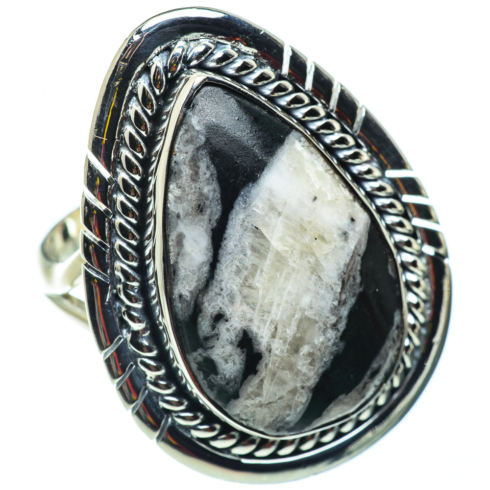 Pinolith Jasper Rings handcrafted by Anasilvercos - RING43447
