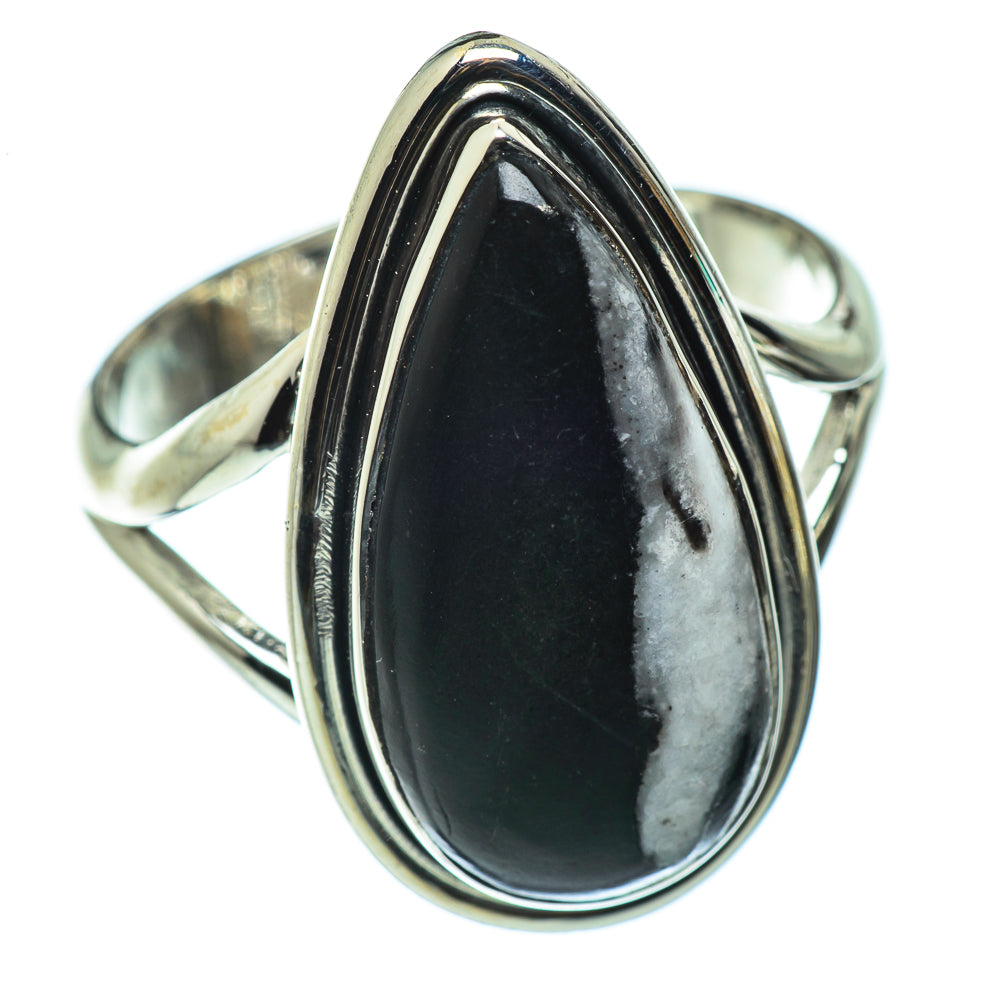 Pinolith Jasper Rings handcrafted by Anasilvercos - RING43659