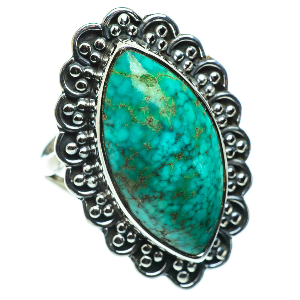 Chrysocolla Rings handcrafted by Anasilvercos - RING43673