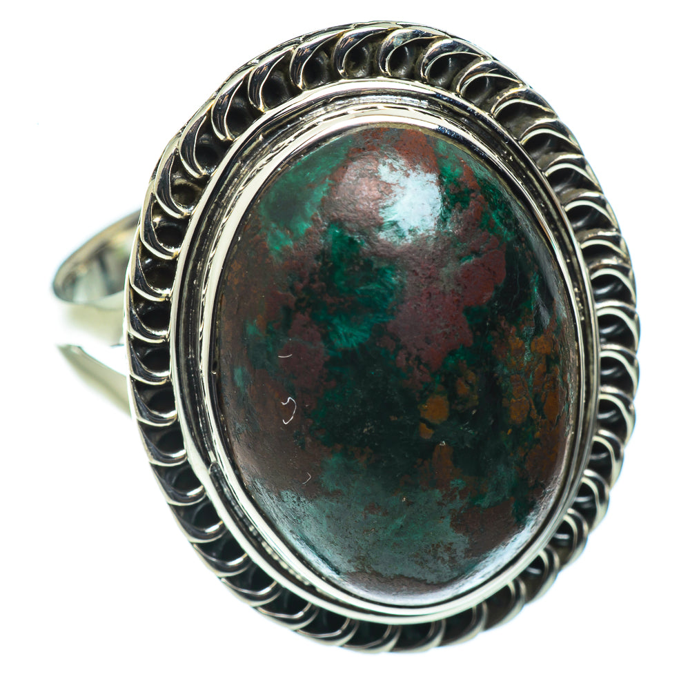 Chrysocolla Rings handcrafted by Anasilvercos - RING43690