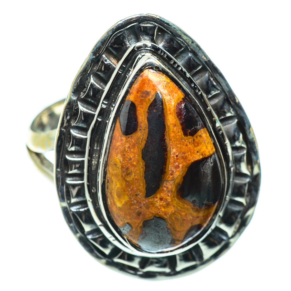 Chert Breccia Rings handcrafted by Anasilvercos - RING43721