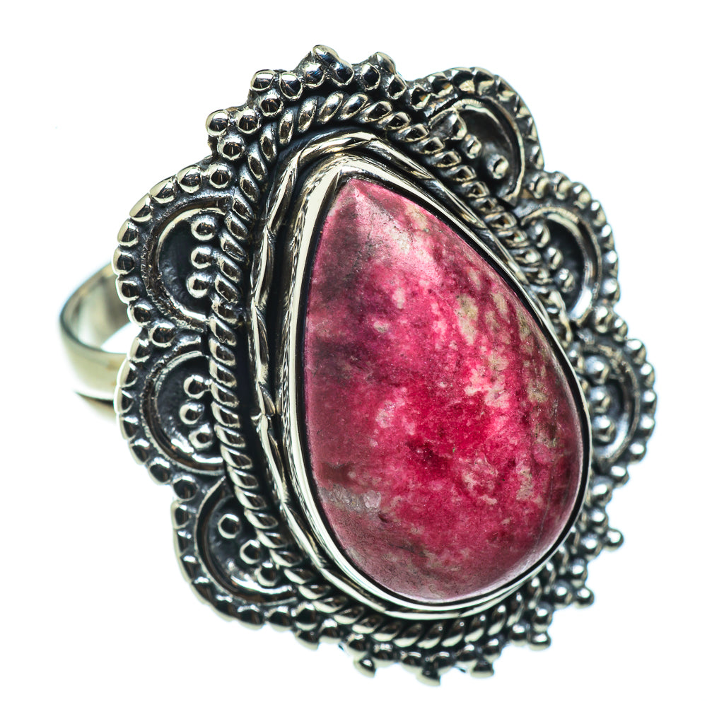 Thulite Rings handcrafted by Anasilvercos - RING43727