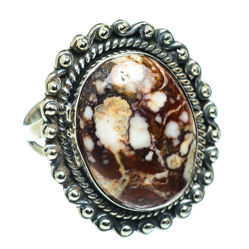 Red Jasper Rings handcrafted by Anasilvercos - RING43774