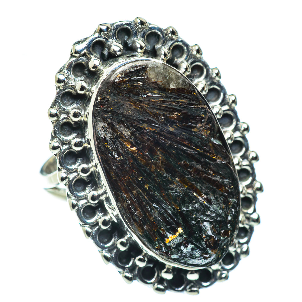 Astrophyllite Rings handcrafted by Anasilvercos - RING43888