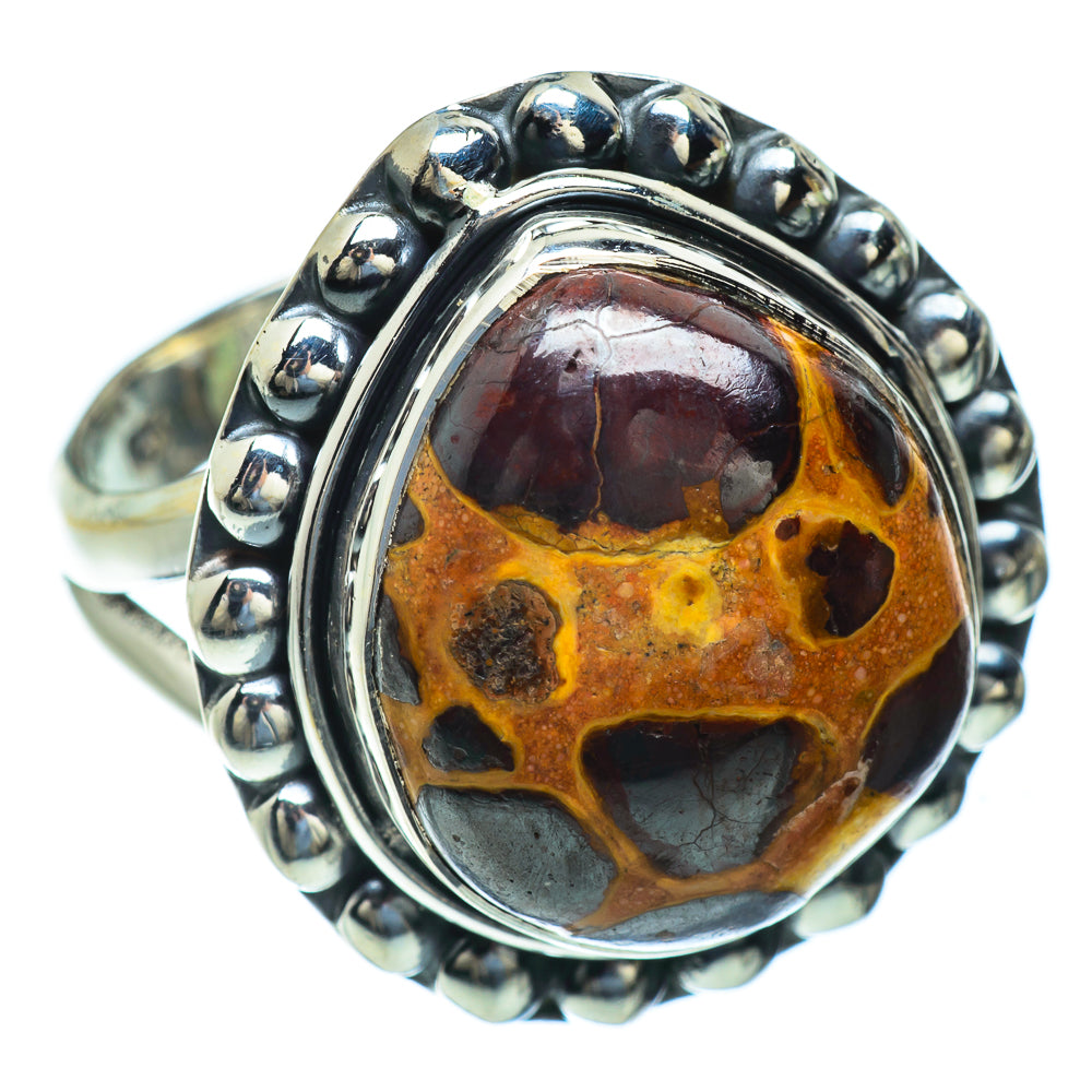 Chert Breccia Rings handcrafted by Anasilvercos - RING43898