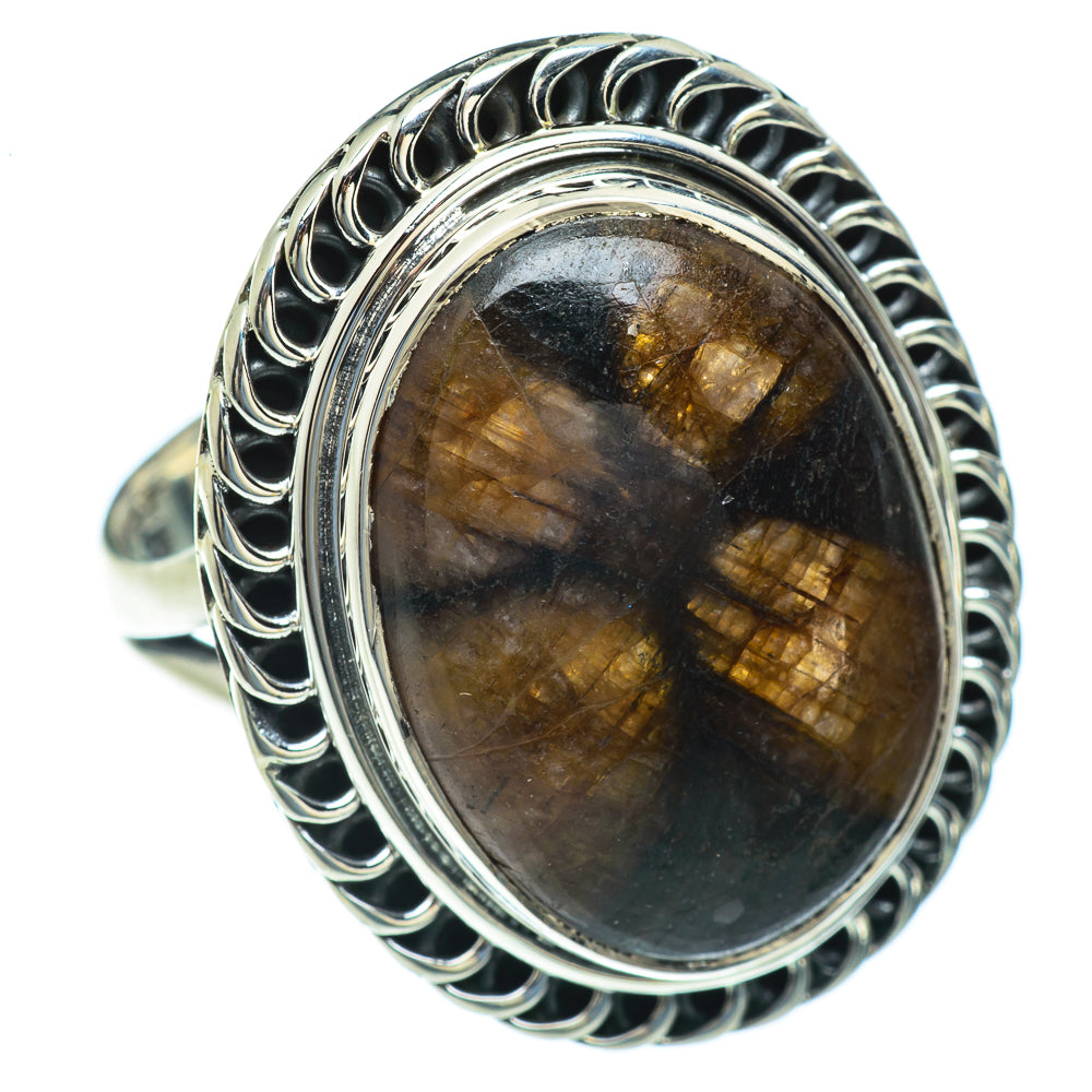 Chiastolite Rings handcrafted by Anasilvercos - RING43927